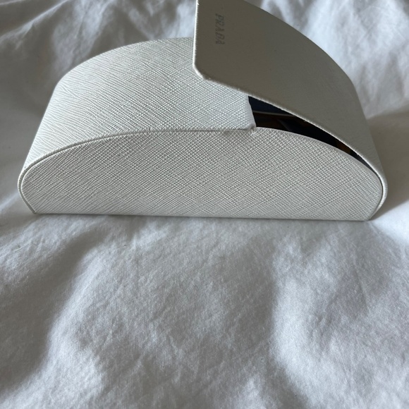 Prada Brown Gradient Caramel Tortoise/Powder Cat Eye Sunglasses - Picture 9 of 10